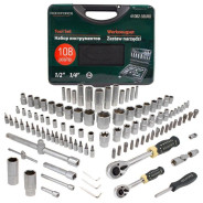Набор инструмента 108пр.1/4"&1/2" (6гр.)(4-32мм)  Rock FORCE RF-41082-5EURO