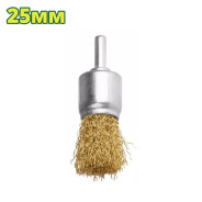 Щетка проволочная кистевая 25 мм  DYLLU DTCE5401