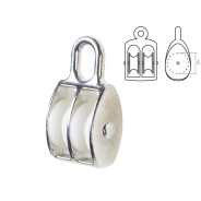 Блок двойной BK-Duplex-PL нейлон 30 мм,  STARFIX SMP-18116-1