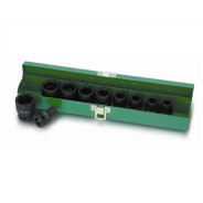 Набор головок ударных 1/2", 6гр, 10пр. (10-24мм)  Toptul GDAD1001