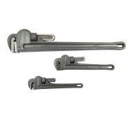 Ключ трубный с алюминиевой рукояткой 12"  Rock FORCE RF-68412