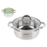 Кастрюля из нержавеющей стали, 2.6 л, ф20x10 см, STARCOOK  PERFECTO LINEA 50-520100