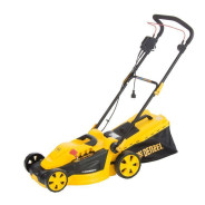 Газонокосилка электрическая GM-1800, 1800 Вт, шир. 38 см, 6 уров., травосб. 40 л.  ...DENZEL 96617