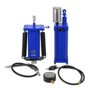 Цилиндр гидравлический для пресса в комплекте со станцией гидравлической и манометром, 50т  ...Forsage F-0101-3Y