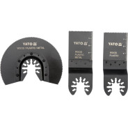 Полотна по металлу HSS, HCS, BIM (набор 3шт) для YT-82220 /YT-82900  YATO YT-34691