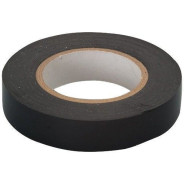 Изолента ПВХ, 19 мм х 20 м, черная  Сибртех 88794