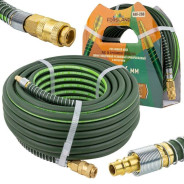 Шланг резиновый воздушный армированный с фитингами 8мм x 14мм x 20м  ...Forsland Forsland-AHF-208