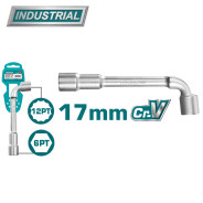 Ключ торцевой угловой 17 мм  TOTAL THWL1706