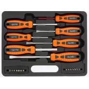 Набор отверток + биты, 21 пред., PH + SL+ Hex + Torx, HCS, 2к рукоятка Sparta ...Matrix 13309