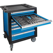 Тележка инструментальная 7-и полочная с набором инструментов 272пр   ...KINGTUL KT-55304