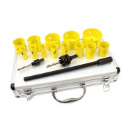 Пилы кольцевые "Bi-metal"  19-76mm (набор 17пр.)  GEKO G39999