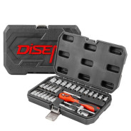 Набор инструментов 29пр 1/4''(6гр) (4-13мм)  DISEN 1029