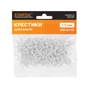 Крестики д/кафеля 1,5мм 200шт MASTER () (СВП)  STARTUL ST4404-15