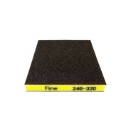 Губка двухсторонняя 120х98х13 мм Fine (P240-320)  Гамматест SS-F