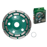 Алмазная чашка 125mm бетон двурядная  ВОЛАТ 89040-125