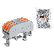 Клемма соединительная проходная СК-223D (2.5 мм2) (25 шт)  ЮПИТЕР JP7201-14