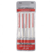 Набор надфилей алмазных, 140 х 50 х 3 mm, 5 шт.  Matrix 15830