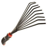 Грабли 9и зубые, веерные L=320 мм.  Samurai SGT-7