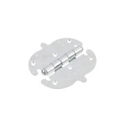 Петля 110 мм фигурная, белый цинк,  STARFIX SMP-77777-1