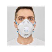 Респиратор (полумаска) сварщика SAVEX 203VA формов. с клап. FFP2 (до 12 ПДК)  ...AirON S000000259