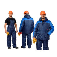 Костюм (куртка+п/к) утепленный "Балтика", синий+василек, Оксфорд, р-р 52-54, рост 182-188,...Артекс 