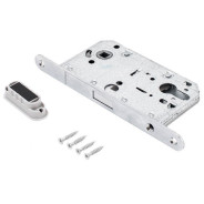 Защелка врезная межк. ML 85-50 SC мат.хром магн. АЛЛЮР  УЗК 14124