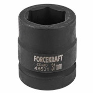 Головка ударная 1", 31мм (6гр.)  FORCEKRAFT FK-48531