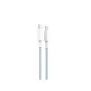 Кабель USB , Type-C - Lightning, PD20W, 1 м, голубой  KEIZEN KZ-5289104