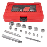 Набор оправок для запрессовки сальников, 17пр в кейсе  Forsage F-917T1