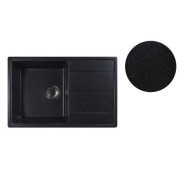 Мойка кухонная из искусственного камня BENEFIT черный 730х470 мм,  ...AV Engineering AVE730470BKA