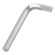 Ключ имбусовый HEX, 12 mm, 45x, закаленный, никель  Сибртех 12344