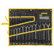 Набор ключей комбинированных 25пр.  WMC TOOLS WMC-5261P BLACK