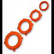 Кольца уплотнительные резиновые круглые 1/2", 3/4", 1" (набор 24пр.)  ...BRADAS ECO-UO424