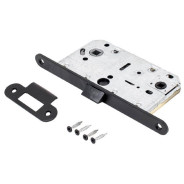 Защелка врезная межк. PL 96WC-50 BL мат.черный под фикс. АЛЛЮР  ...УЗК 14121