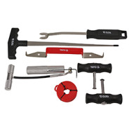 Набор инструмента и приспособлений для снятия стекол (7пр.)  ...YATO YT-0845