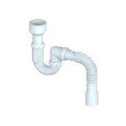 Сифон для писсуара 50 прямоточный с гибким соединением д.40х40/50 (сифон для писсуара прямоточный)  ...Unicorn K325
