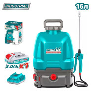 Опрыскиватель аккумуляторный , 20В, 1АКБ 2,0 А/ч,  TOTAL TSPLI20162