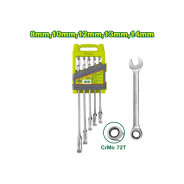 Набор гаечных ключей с трещоткой   (5 шт)DYLLU DTSP4205