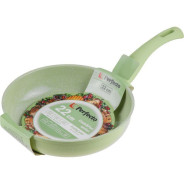 Сковорода ф 22х5.3 см, алюм., антиприг. покр., серия Cook&Fun, зеленая,  ...PERFECTO LINEA 55-220201