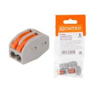 Клемма соединительная СК-412, 2.5 мм2, 5 шт,  ЮПИТЕР JPZ1-7201-01-5