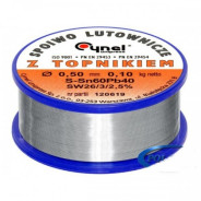 Припой для пайки Sn60Pb40, 0.7mm/100г  CYNEL 76806