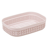 Мыльница ВЯЗАНИЕ (чайная роза)  IDEA М2238