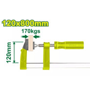 Струбцина F-образная 120 x 800 мм  DYLLU DTCP2124