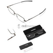 Очки для чтения (+2.50, металлическая оправа), в пластиковом футляре  ...Forsage F-4798-2.5