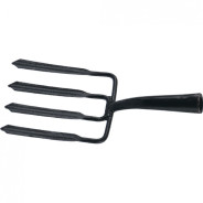 Вилы 4-х рогие, копальные, 190х220 мм, кованые, без черенка  63838