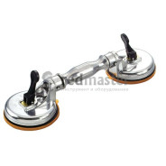 Съемник стекол двухзажимной (присоска) 80 кг (алюм.)  Force 63404A