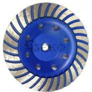 Чашка алмазная для шлифования 125mm М14 (турбо)  GEKO G00378