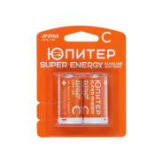 Батарейка C LR14 1.5V alkaline 2шт  ЮПИТЕР JP2103
