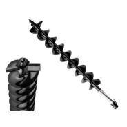 Бур почвенный ф100х800x20мм  (Двухзаходный)  ECO ED-102