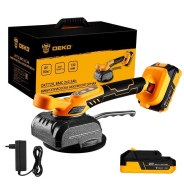 Виброприсоска аккумуляторная для укладки плитки, 20В, 2АКБ 2,5 А/ч,  DEKO DKTT20 ...Deko 085-1133